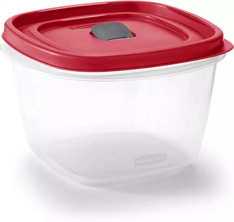 Food Storage Container with Easy-Find Lid Racer Red 7 Cup 3-Pk.
