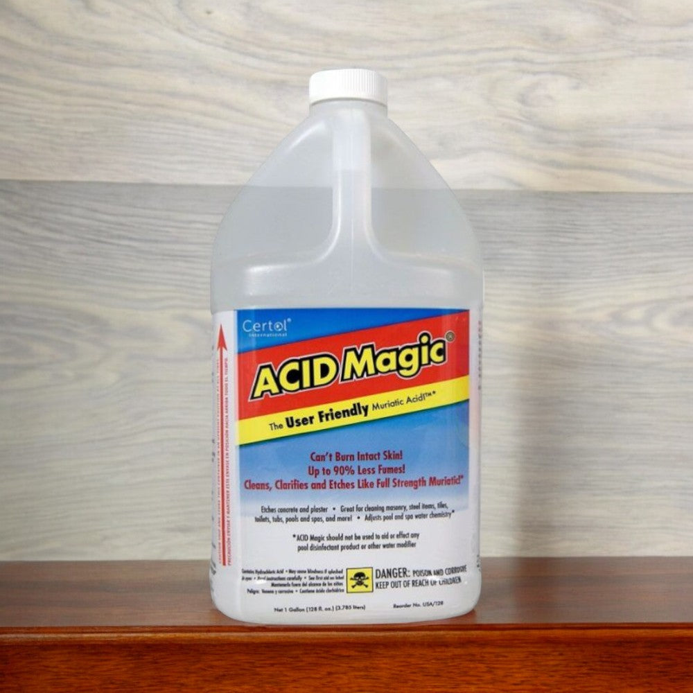 حمض مورياتيك سائل من سيرتول، 1 جالون، شفاف