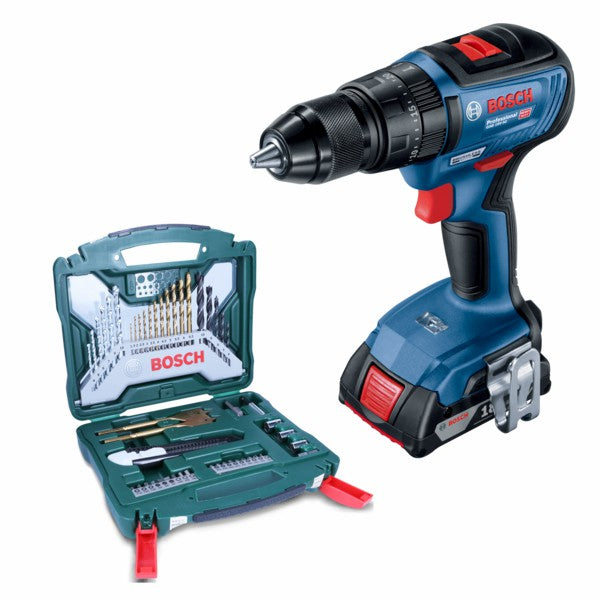 HAMMER DRILL CORDLESS W/FREE ACCS. BOSCH