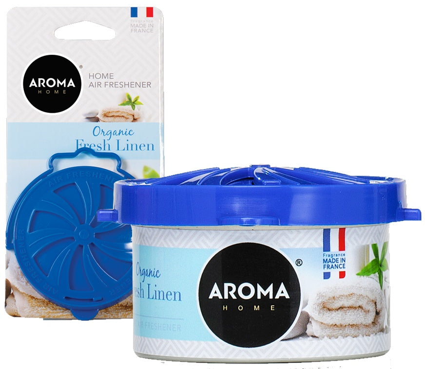 Car air freshener AROMA ORGANIC Organic Fresh Linen