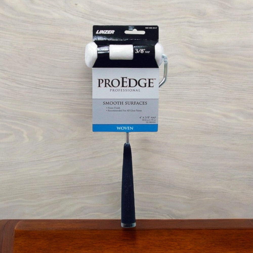 Linzer Woven Roller Cover, 4" x 3/8", 11" Frame, White