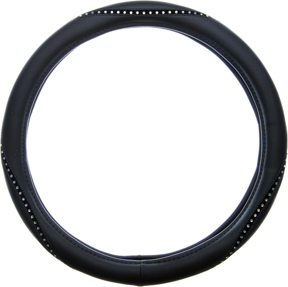 غطاء عجلة قيادة مزخرف كاستوم أكسسواريز - أسود-2