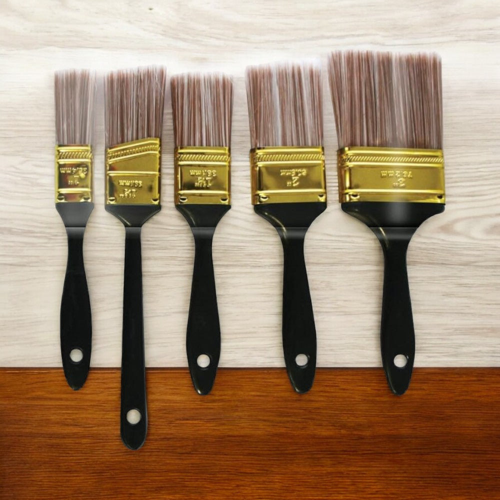 مجموعة فرشاة بوليستر من لينزر، 5 قطع، متعدد الألوان