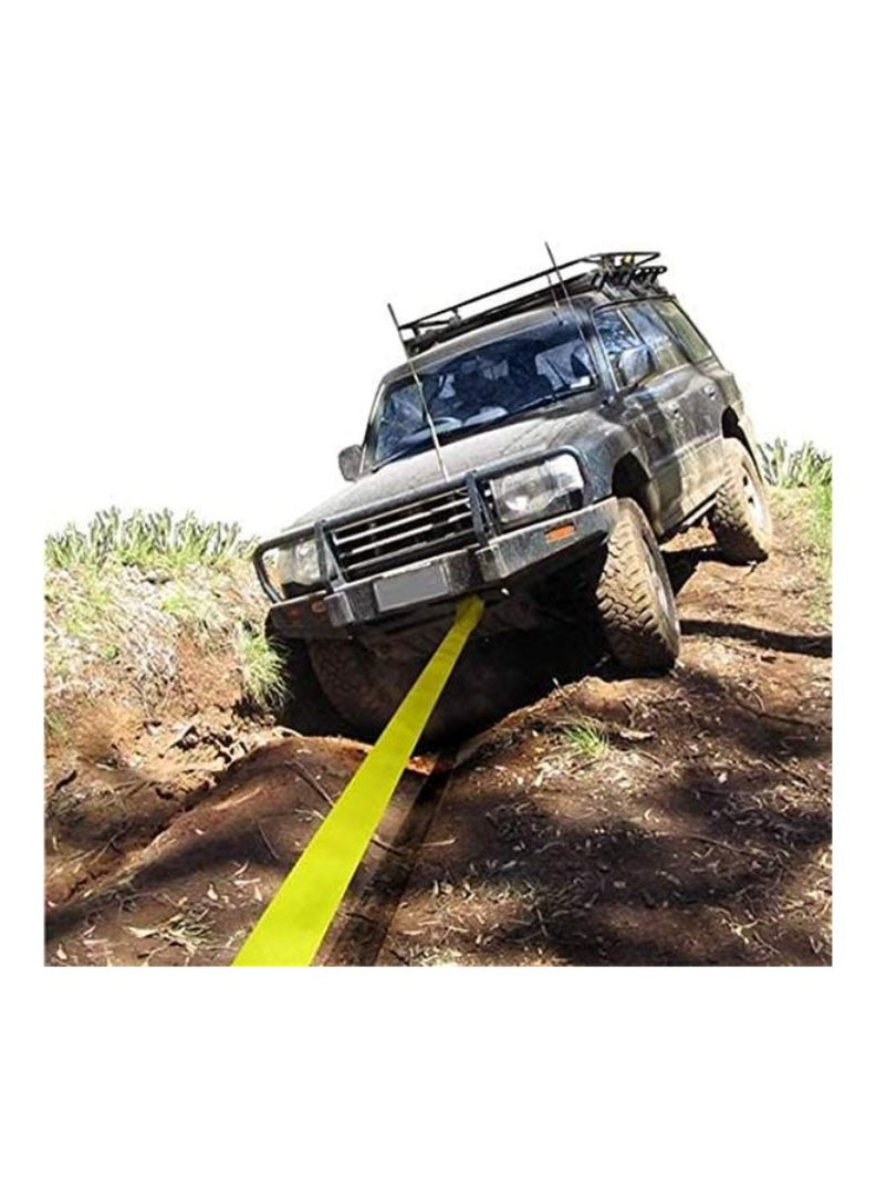 حزام سحب الطوارئ من كيبر 2 بوصة X 20 قدم أصفر