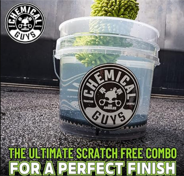 دلو تفاصيل ثقيلة كيميكال جايز، 4.25 جالون - شفاف-2