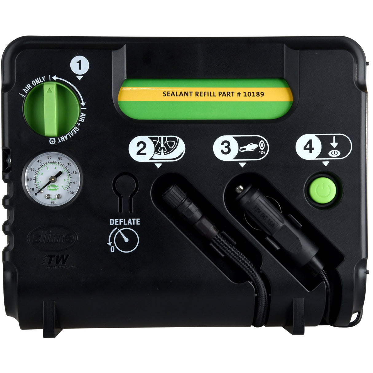 طقم إصلاح الإطارات المسطحة سلييم - أسود