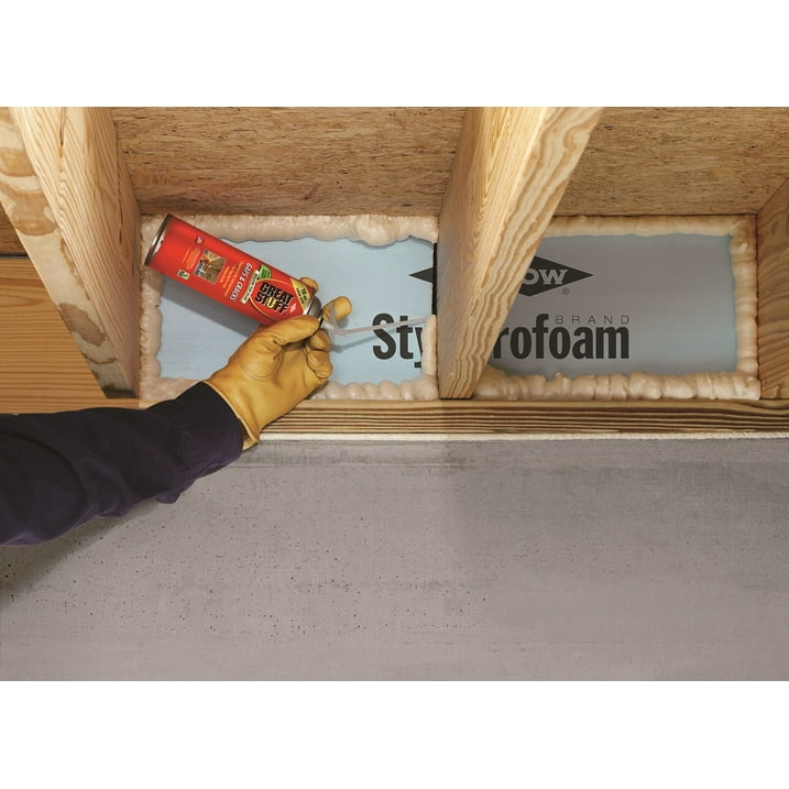 Great Stuff Foam Spray for Insulation and Crack Sealing