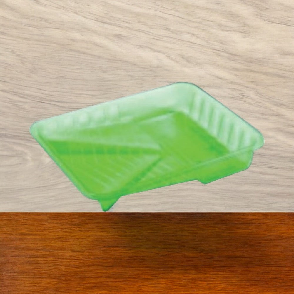 صينية بلاستيكية من لينزر، سعة 0.25 جالون، أخضر