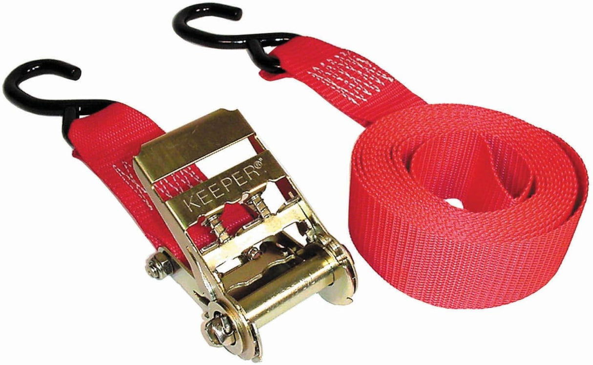 حزام ربط من كيبر 2 بوصة X 14 قدم 2 قطعة أحمر