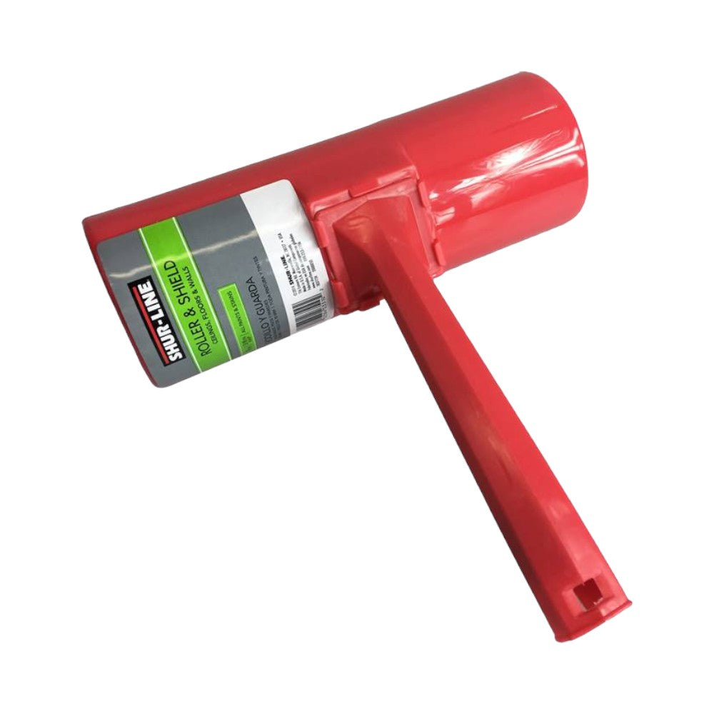 Shoreline 9" Metal Splash Shield and Reel, Red