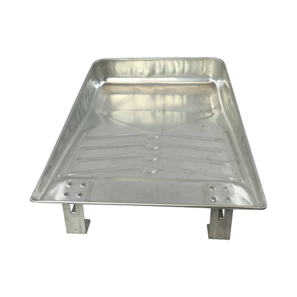 صينية طلاء معدنية من شورلاين، مقاس 9 بوصة، فولاذ لامع