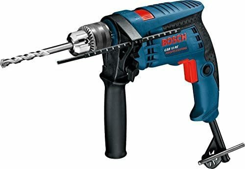 Bosch Electric Screwdriver, 600W, 220V, 13mm - Blue & Black