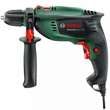 Bosch Hammer Drill Electric, 701W, 220V, 13mm - Green & Black