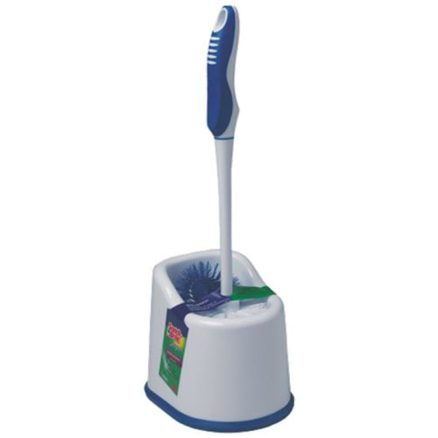 فرشاة سكوتش برايت للمرحاض وحوافه - أبيض-2