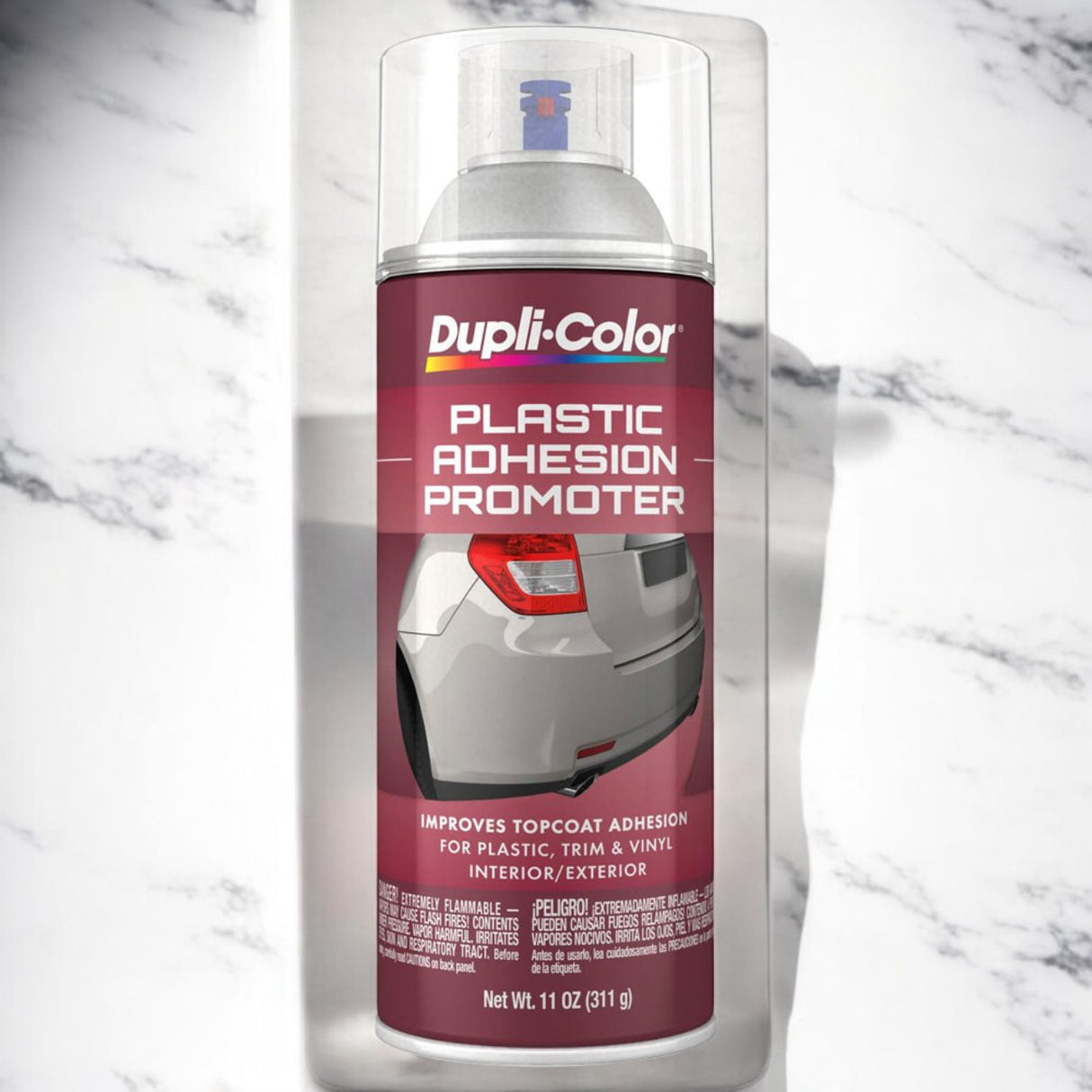 بخاخ طلاء برايمر تهيئة البلاستيك دوبلي كولر، 311 جرام - شفاف-2