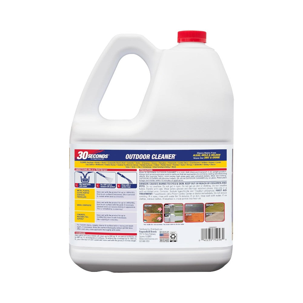 Yida Tools Chemical Based Exterior Cleaner Concentrate, 2.5 Gallon, White