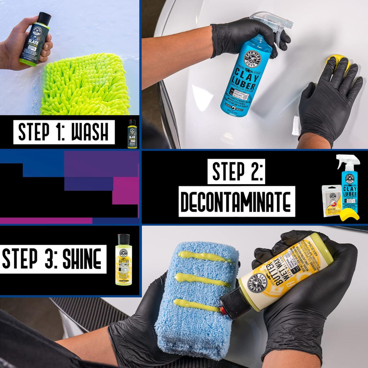 نظام الصلصال الكامل كيميكال جايز، 6 قطع - متعدد الألوان-2