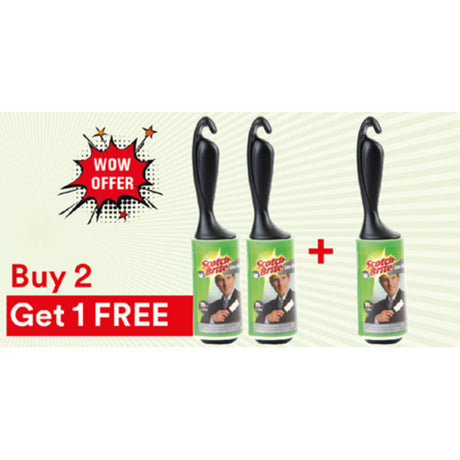 أسطوانة إزالة شعر سكوتش برايت 3 قطع - متعدد الألوان-2