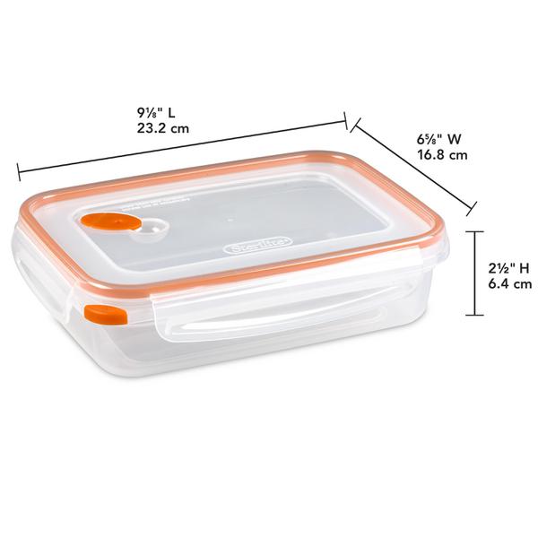 ULTRA SEAL 5.8 CUP RECTANGLE FOOD CONTAINER