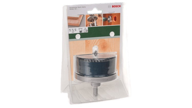 HOLESAW 46,53,60,67,74&81X31MM BOSCH