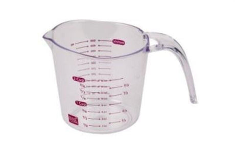 MEAS CUP PLSTC 2cp CLEAR