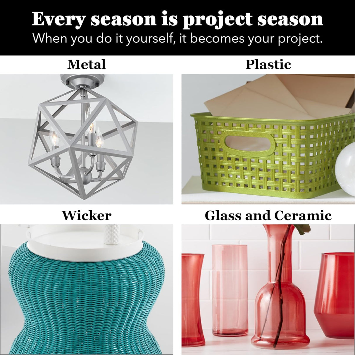 بخاخ طلاء كريلون بلمسة نهائية الفولاذ المقاوم للصدأ - 311 جرام - رمادي-2