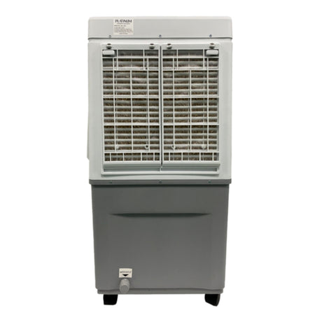 مبرد هواء بلاتينيوم صحراوي محمول مع صندوقين للثلج 40 لتر - رمادي-2