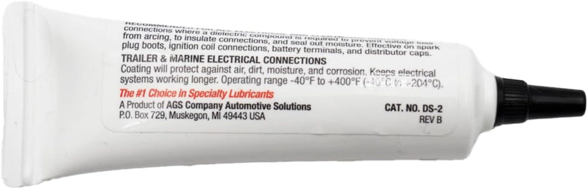 شحم سيليكون عازل من أيه جي اس 1.25 أونصة أبيض