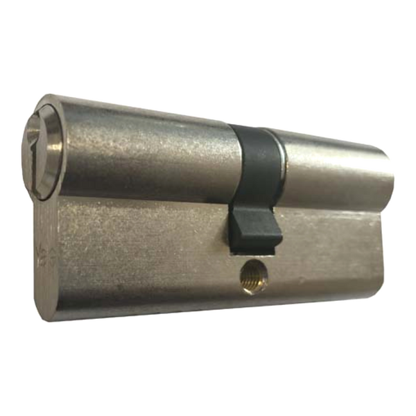 Yale Double Nickel Cylinder Lock with Key, 62mm, Series 210 - Brown