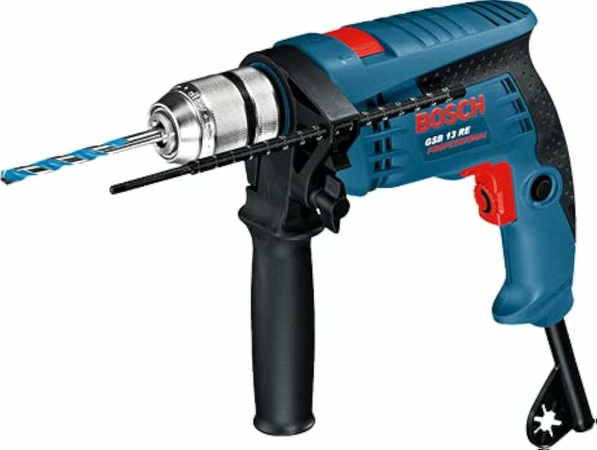 Bosch Electric Screwdriver, 600W, 220V, 13mm - Blue & Black