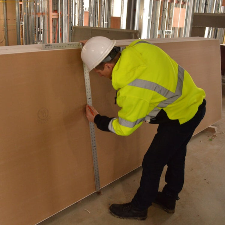 أداة قياس ألومنيوم لتجفيف الجدران جونسون - 48 بوصة-2