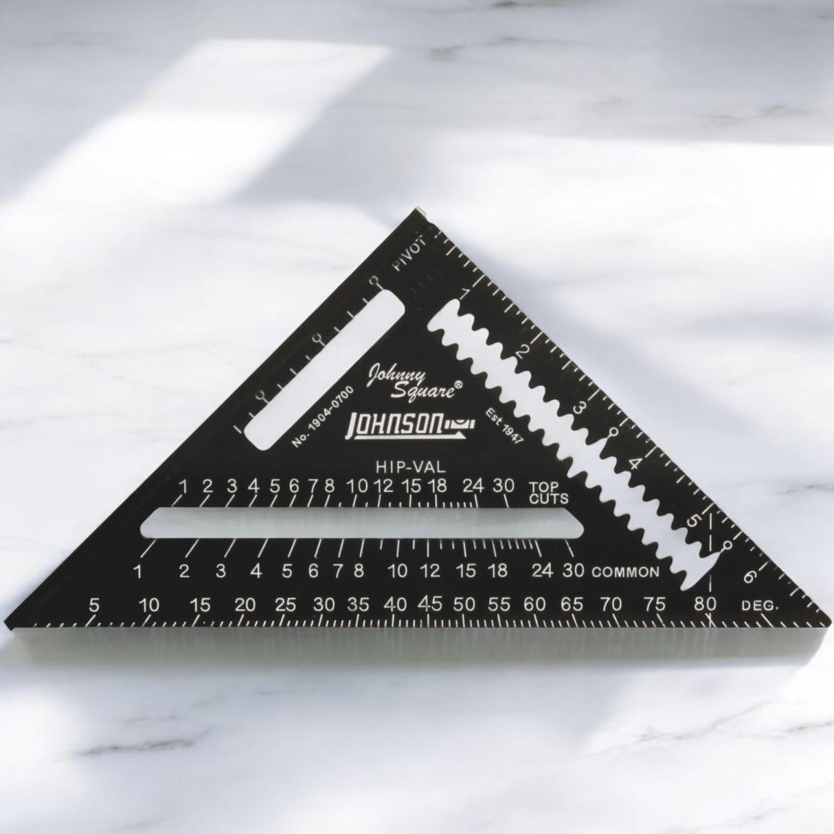 أداة قياس رافتر احترافي سهل القراءة جونسون - 7 بوصة-2