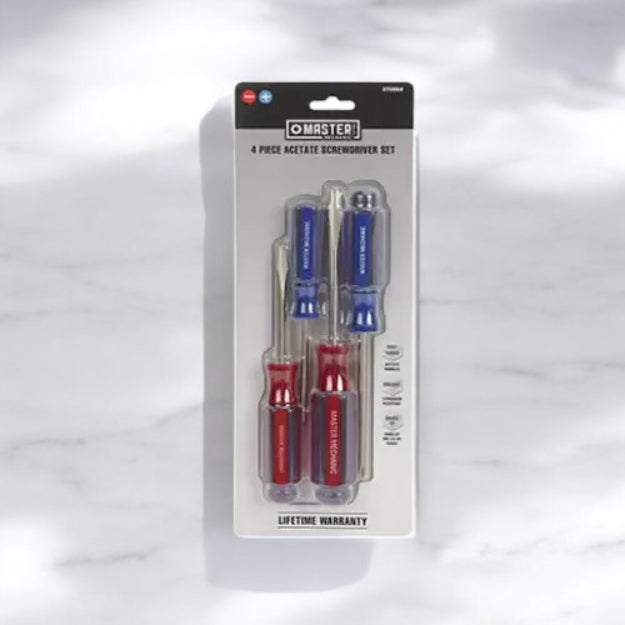 مجموعة مفكات ماستر ميكانيك - 4 قطع-2