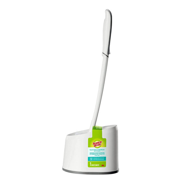 فرشاة سكوتش برايت للمرحاض وحوافه - أبيض