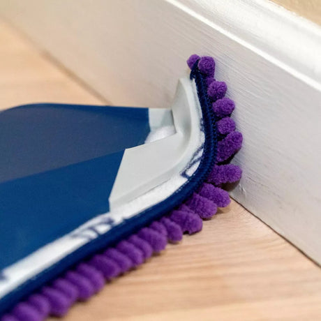 وسادة تنفيض من الألياف الدقيقة للحيوانات الأليفة من بونا 4 X 15 بوصة بنفسجي