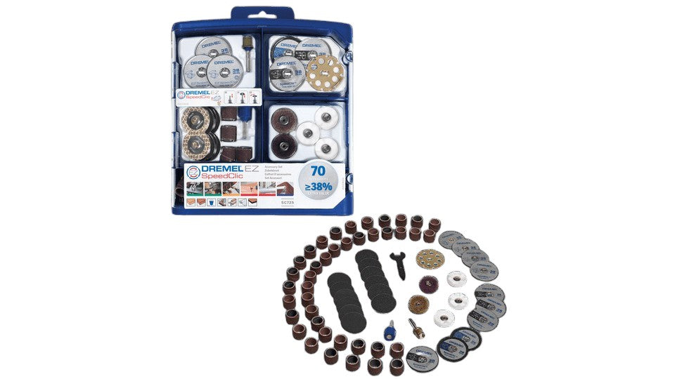 MULTI TOOL KIT 70PCS SPEEDCLIC DREMEL