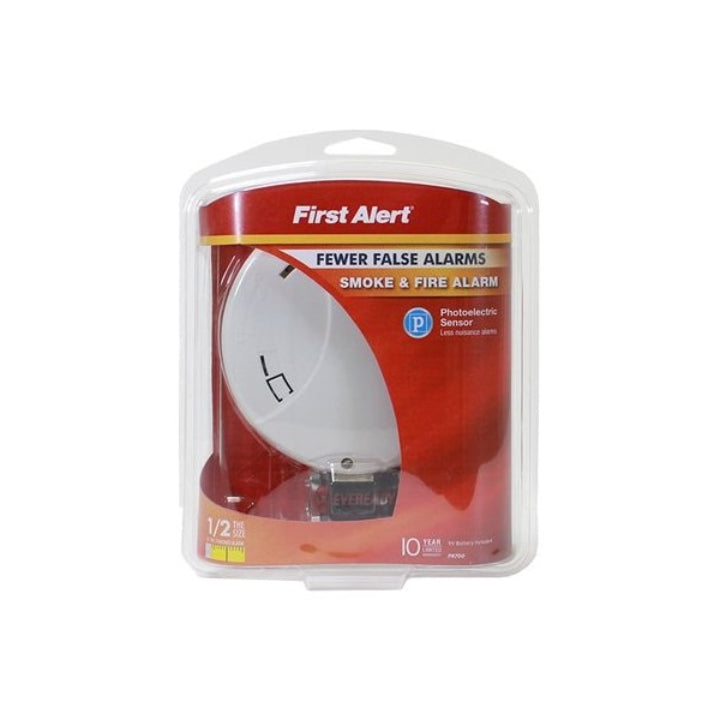 First Alert White Smoke and Fire Alarm