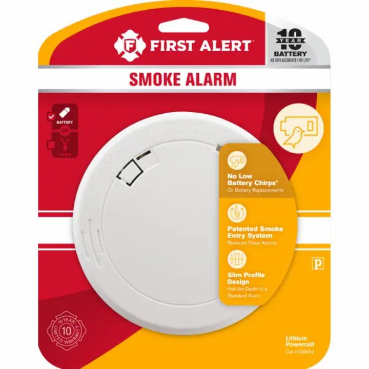 First Alert Visual Smoke Alarm White