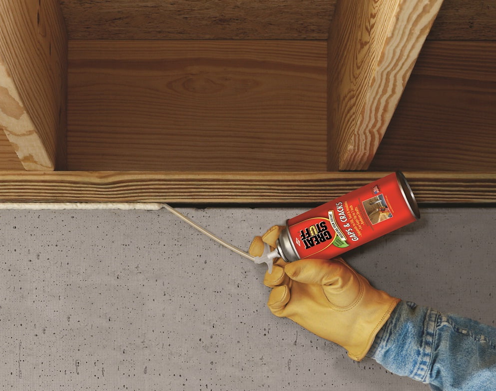 Great Stuff Foam Spray for Insulation and Crack Sealing