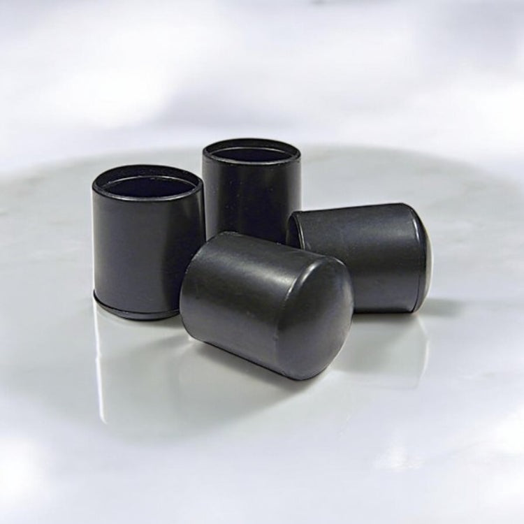 طرف رجل أثاث مطاطي ريشليو أمريكا، 4 قطع - أسود-2