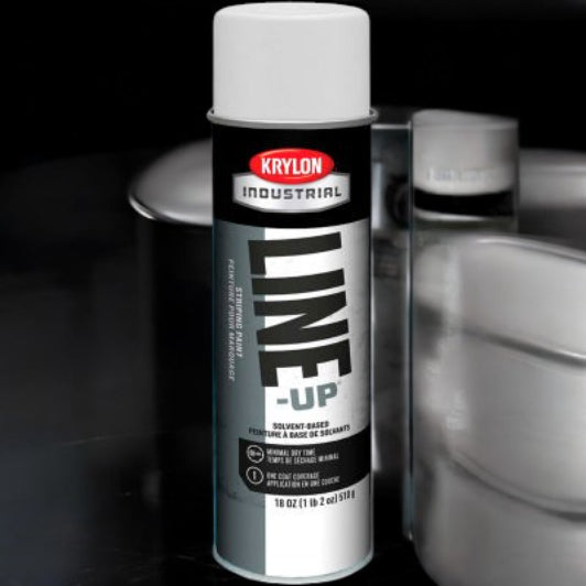 بخاخ طلاء كريلون اندستريال لاين اب لخطوط الطرق - أبيض-2