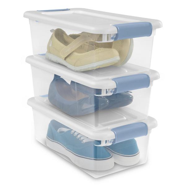 Sterlite plastic box with lock