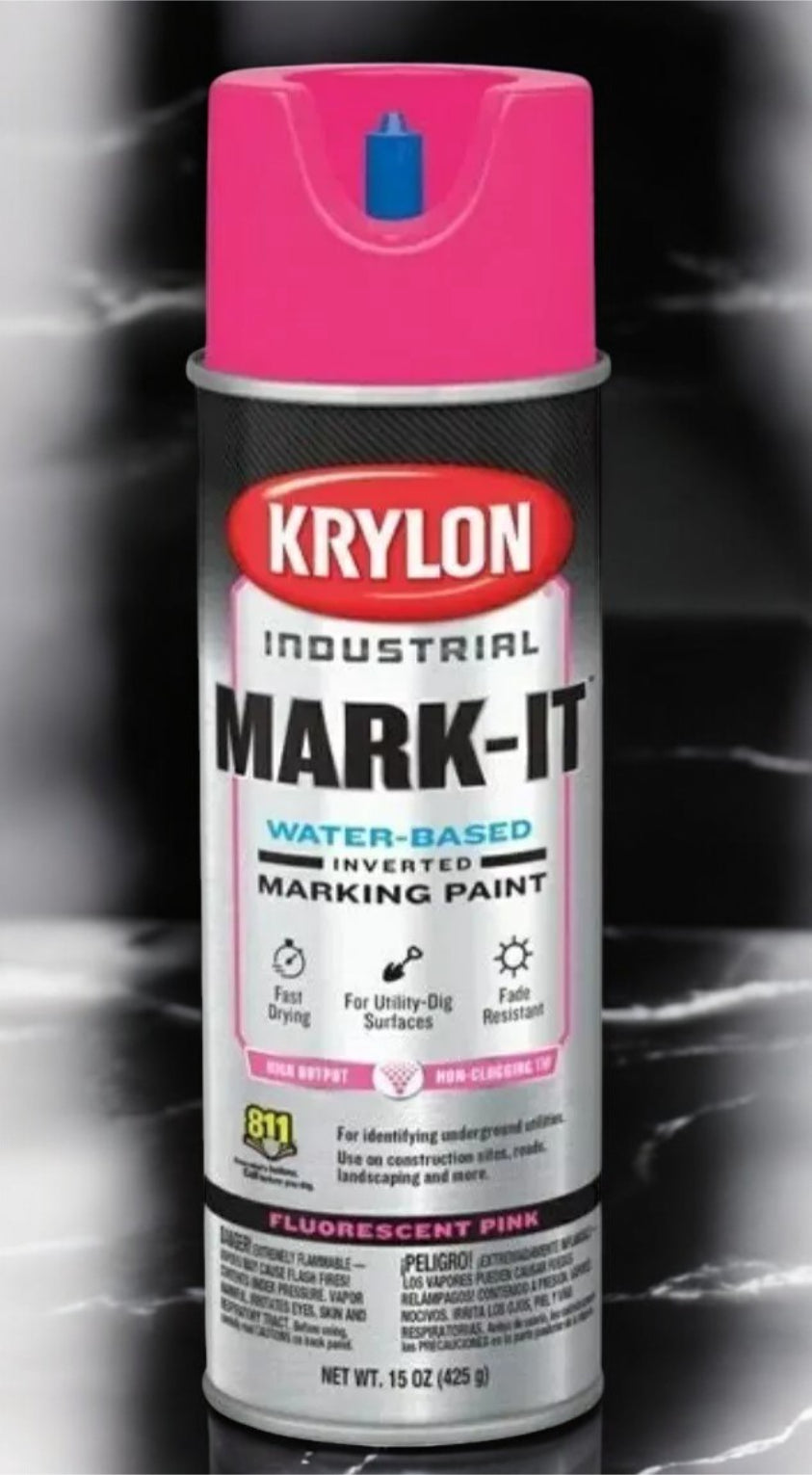 بخاخ طلاء كريلون مارك ات - وردي فلوريسنت-2