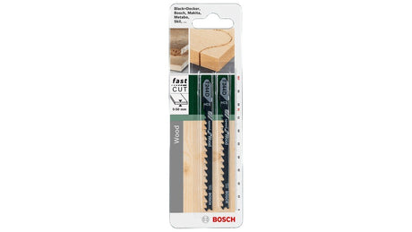JIGSAW BLADE T74MM 2/PK FAST CURVE 244D