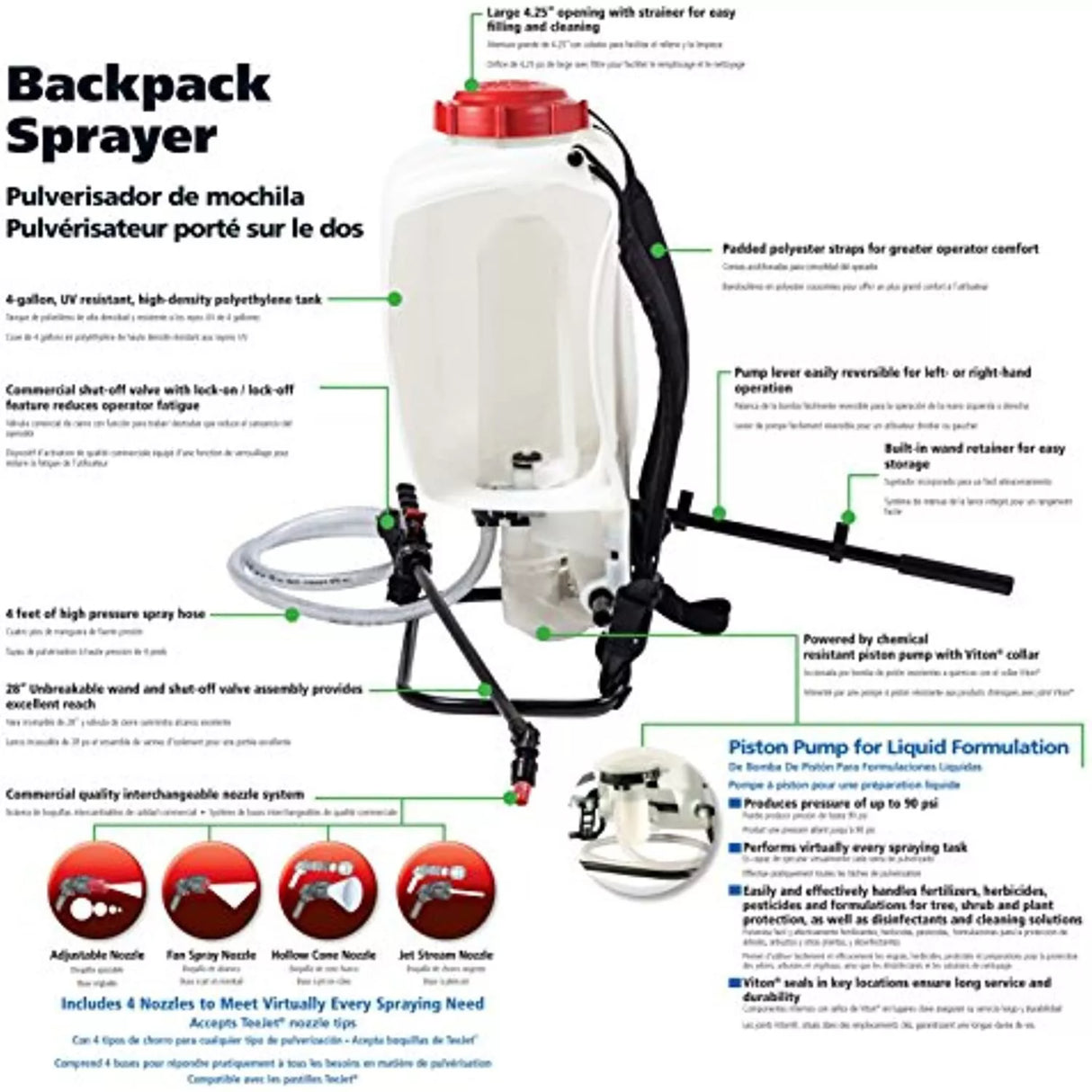 4GAL Backpack Sprayer