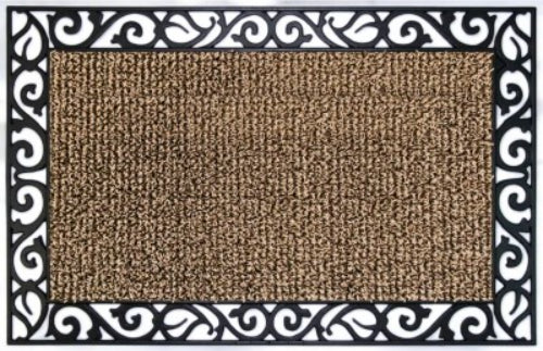 حصيرة سكرابر غراس ووركس، 24 × 36 بوصة - بني-2