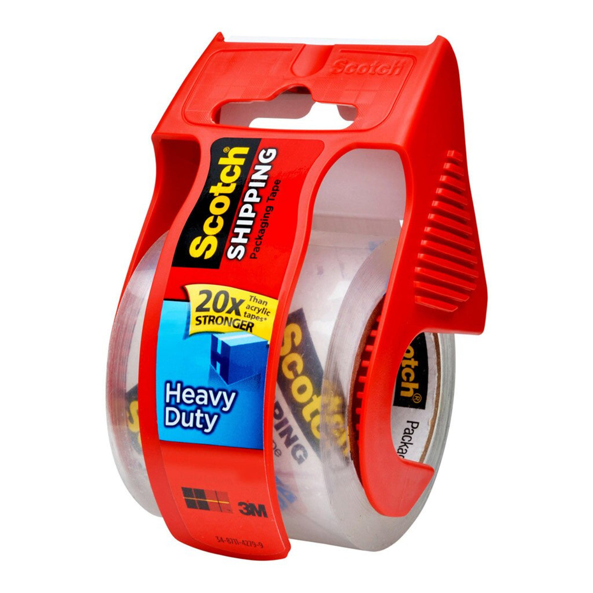 شريط تعبئة وتغليف سكوتش، 1.88 بوصة × 800 بوصة - شفاف-2