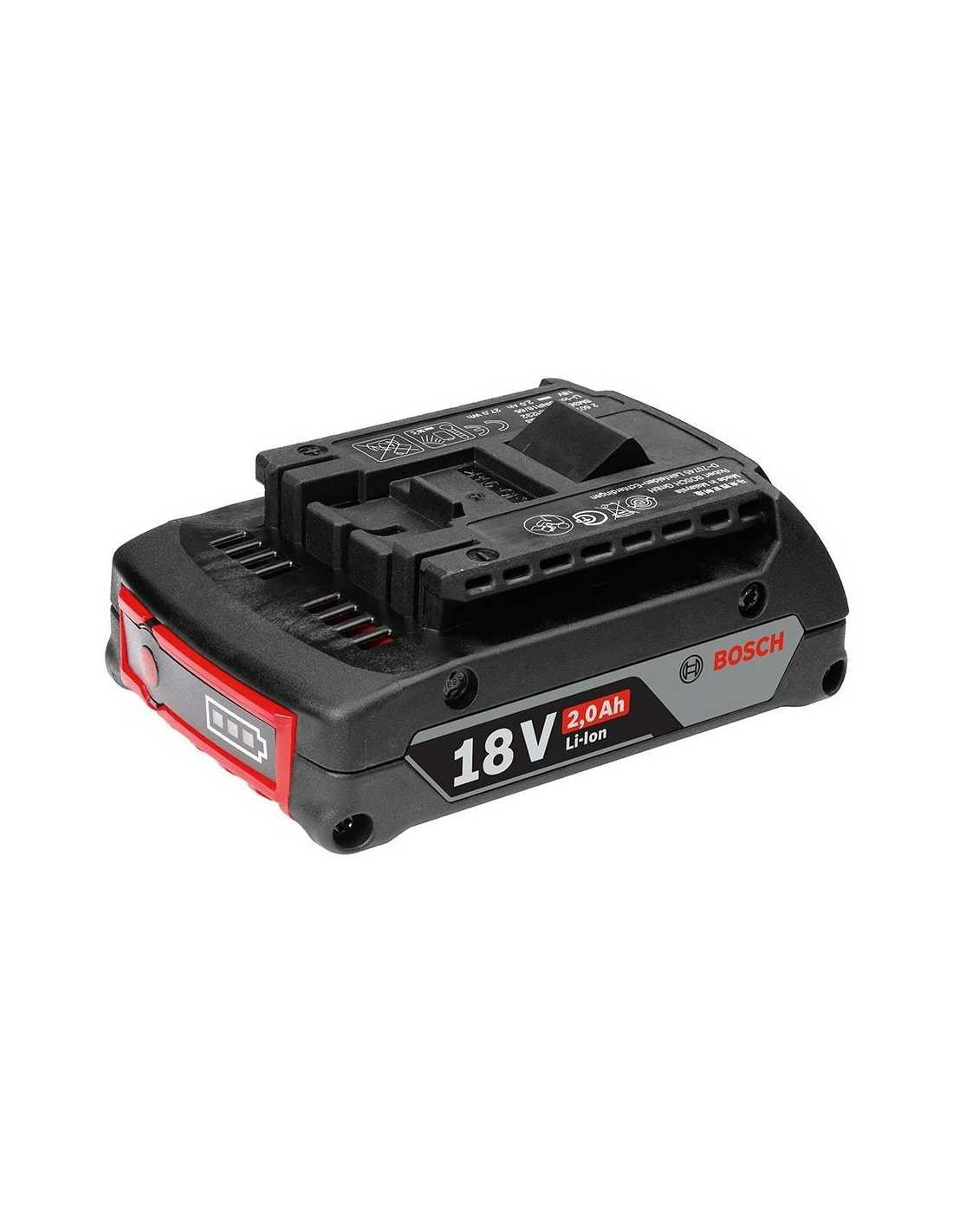 Bosch Battery, 18V, 2.0Ah - Black