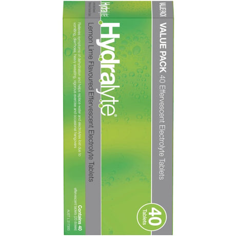 أقراص هايدرالايت الفوارة بنكهة الليمون واللايم - 40 قرص-2