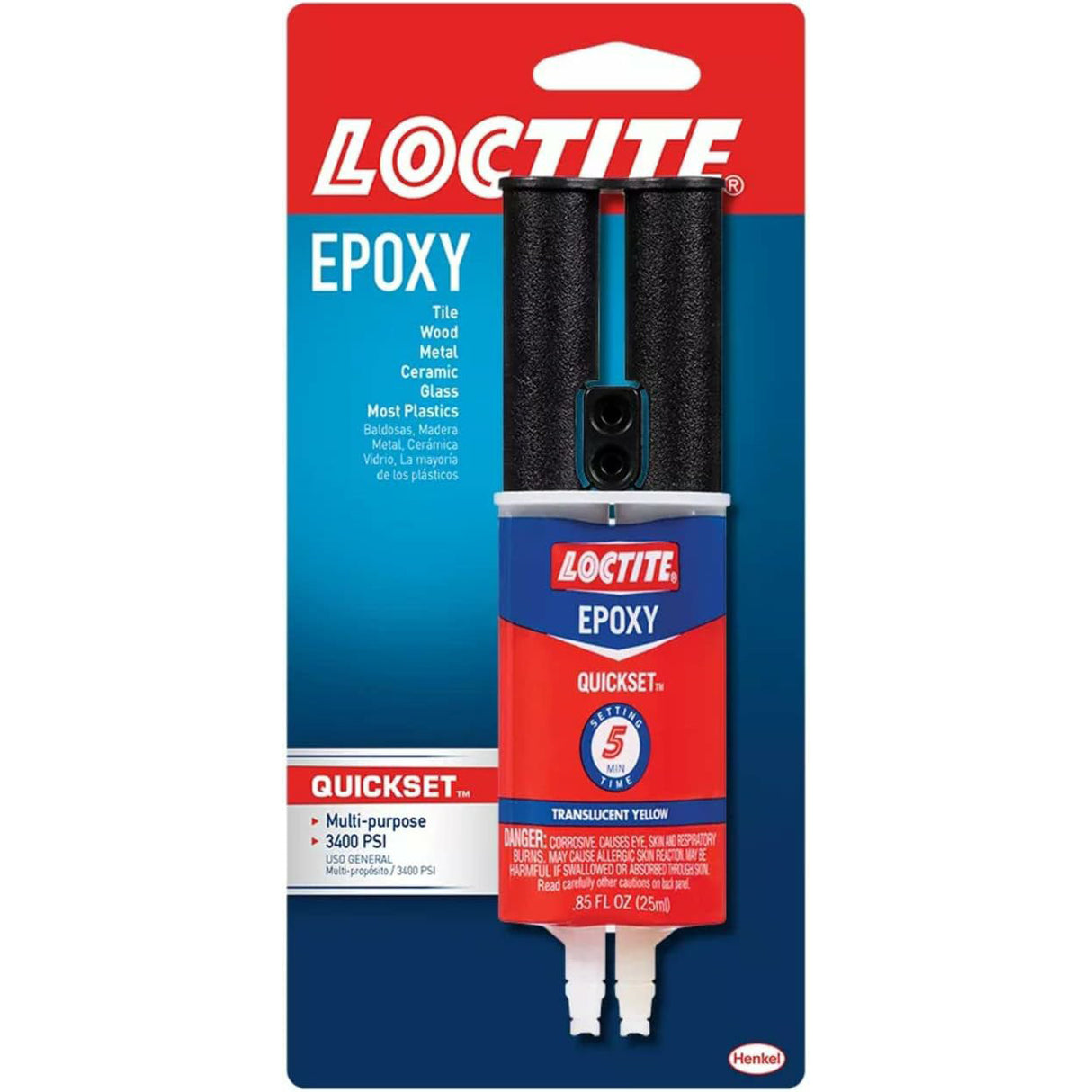 Loctite Epoxy Injector Adhesive for Fast and Easy Use, 25ml